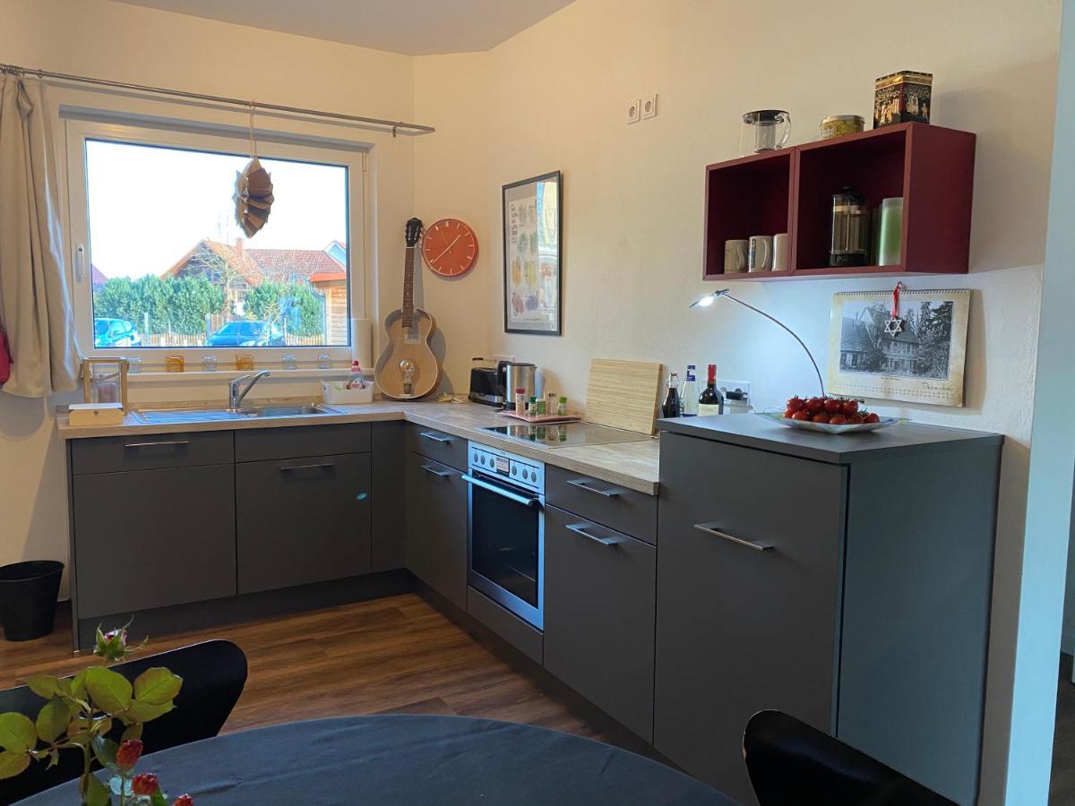 Ferienwohnung Zum Kiessee Schwarmstedt Bagian luar foto